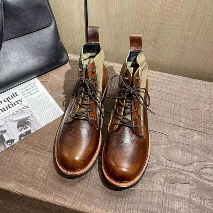 Georg Trachtenstiefel | Traditionelle Vegan Lederstiefel für Herren