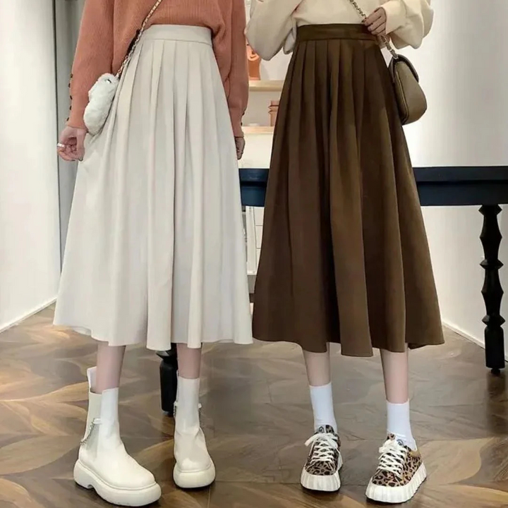 Franziska Faltenrock Oktoberfest | Vielseitiger Damen Rock mit Plissee-Details