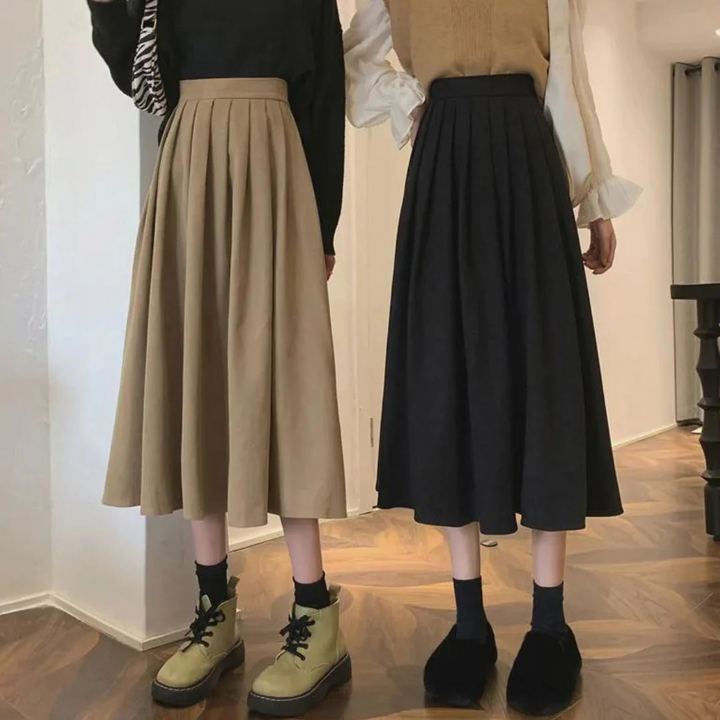 Franziska Faltenrock Oktoberfest | Vielseitiger Damen Rock mit Plissee-Details