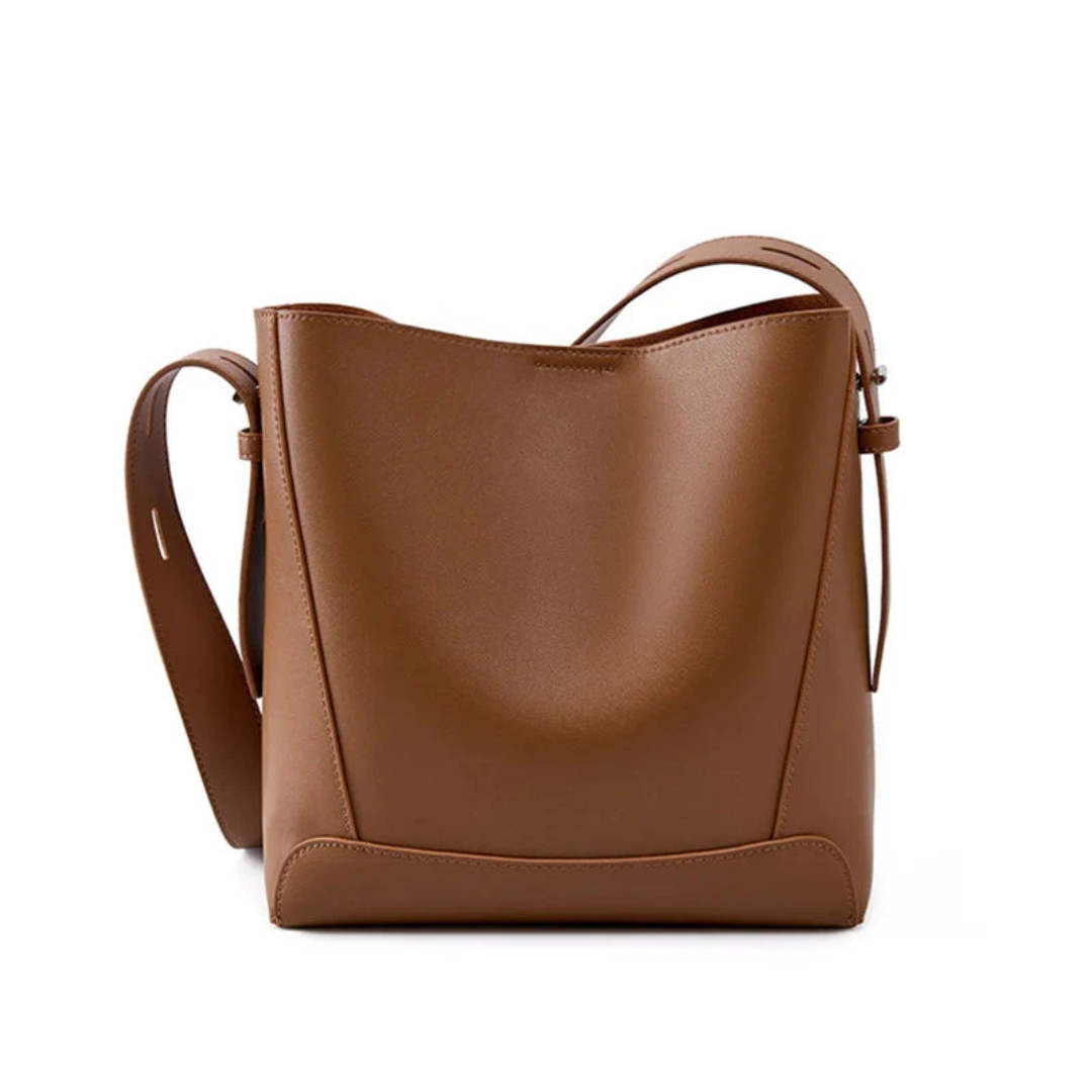 Barbara Bucket-Bag Oktoberfest | Stilvolle Damen Umhängetasche aus Spaltleder