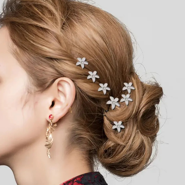 Sabine Haarnadeln Oktoberfest | Elegante Damen Haarspangen mit Perlen und Strass