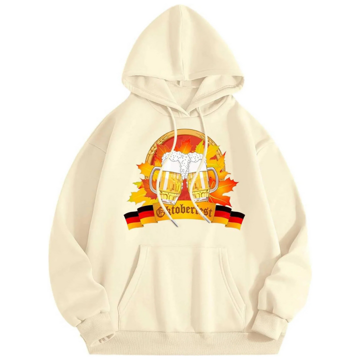 Matthias Oktoberfest Kapuzenpullover | Patriotischer Bierfest Pulli mit Deutschland-Motiv für Herren