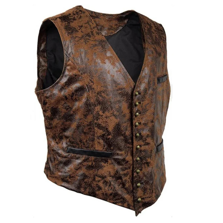 Stefan Brokkatweste Oktoberfest | Elegante Herren Weste mit Ornamentmuster