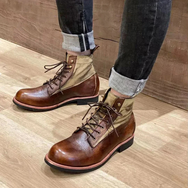 Georg Trachtenstiefel | Traditionelle Vegan Lederstiefel für Herren