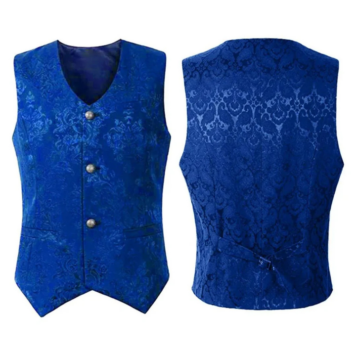 Markus Trachtenweste Oktoberfest | Elegante Herren Weste mit Ornamentmuster