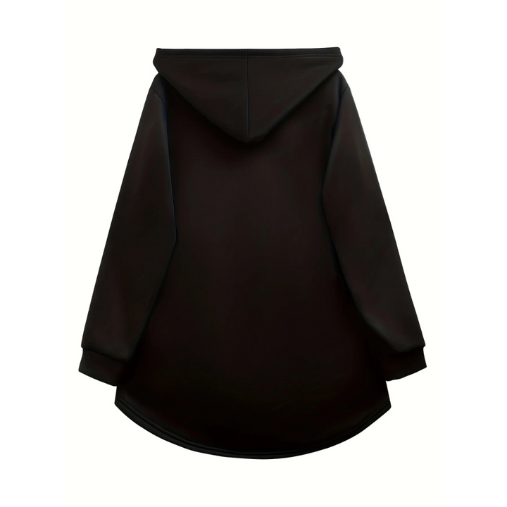 Brunhilde Oktoberfest Kapuzenpullover | Langer Bierfest Pulli mit Tradition-Motiv für Damen