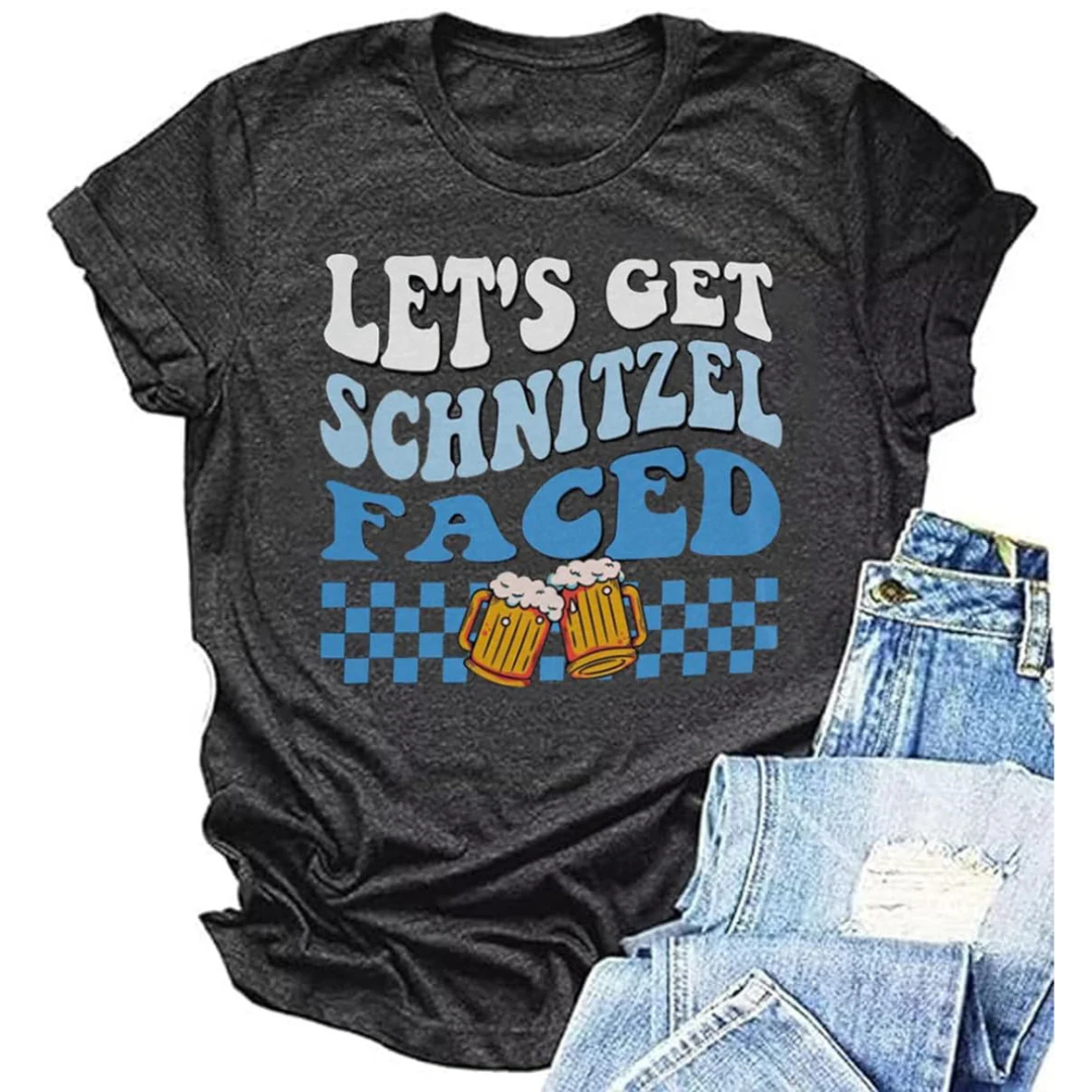 Susi Oktoberfest T-Shirt | Lustiges Party T-Shirt aus Baumwollmischung für Damen