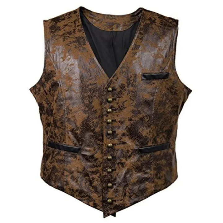 Stefan Brokkatweste Oktoberfest | Elegante Herren Weste mit Ornamentmuster