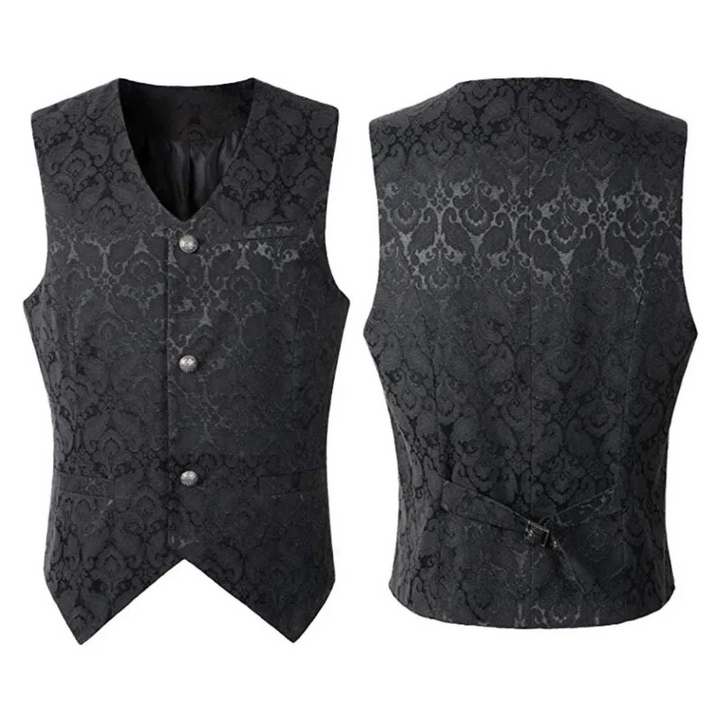 Markus Trachtenweste Oktoberfest | Elegante Herren Weste mit Ornamentmuster