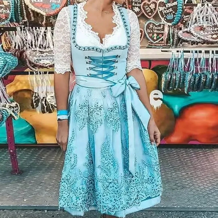 Isabella Dirndl | Elegantes Oktoberfest Dirndl für jeden Anlass