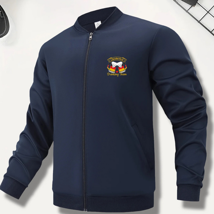 Gisela Oktoberfest Bomberjacke | Klassische Bierfest Jacke mit Stickerei für Damen