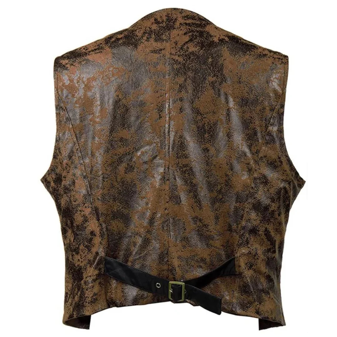 Stefan Brokkatweste Oktoberfest | Elegante Herren Weste mit Ornamentmuster