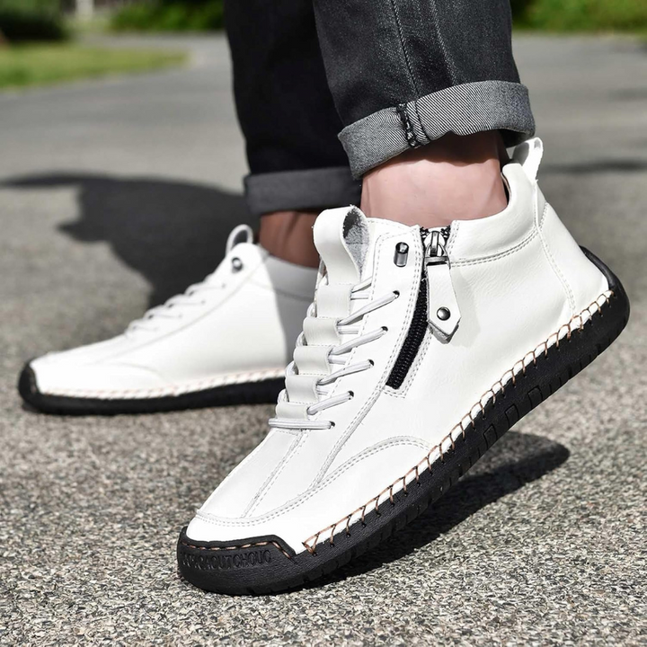 Michael Oktoberfest Turnschuhe | Moderne Trachten-Stiefeletten aus Kunstleder für Herren