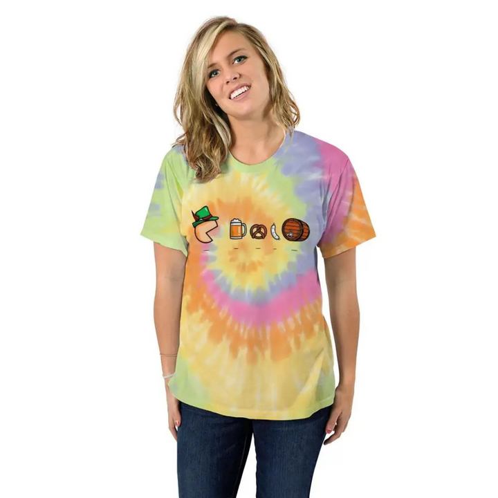 Unisex Oktoberfest T-Shirt | Bayern-Symbole T-Shirt mit Hut und Bier-Motiven