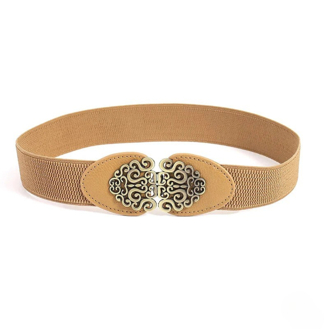 Ingrid Gürtel Oktoberfest | Eleganter Damen Gürtel mit Ornament-Schnalle