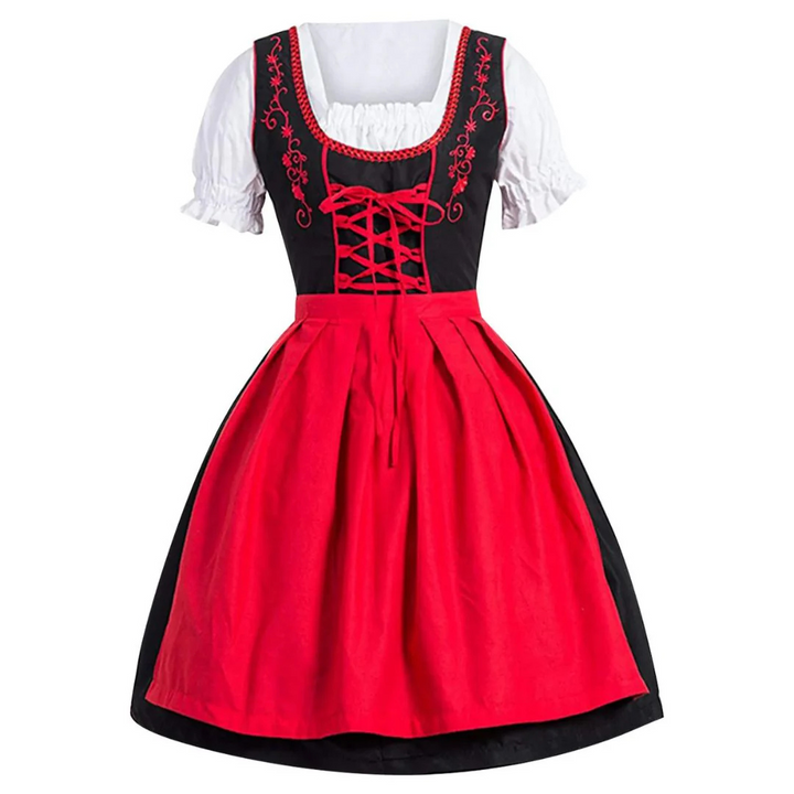 Anna Dirndl Oktoberfest | Traditionelles Damen Dirndl mit Schnürung