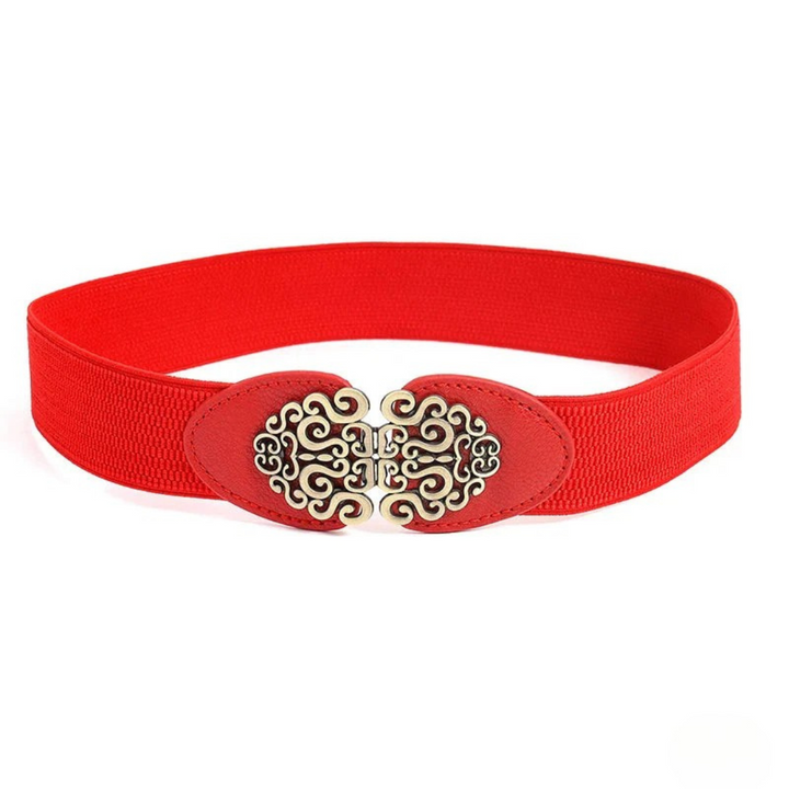 Ingrid Gürtel Oktoberfest | Eleganter Damen Gürtel mit Ornament-Schnalle