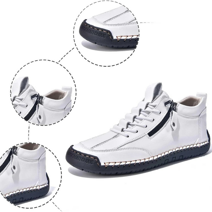 Michael Oktoberfest Turnschuhe | Moderne Trachten-Stiefeletten aus Kunstleder für Herren