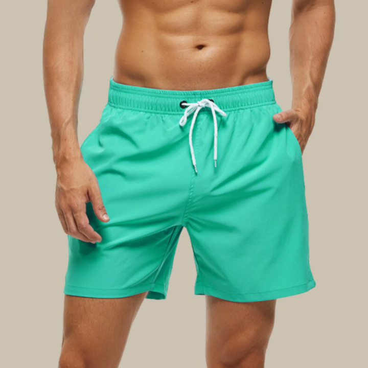 Sommer Badehose für Herren - Leichte, schnelltrocknende Badeshorts mit Stretch
