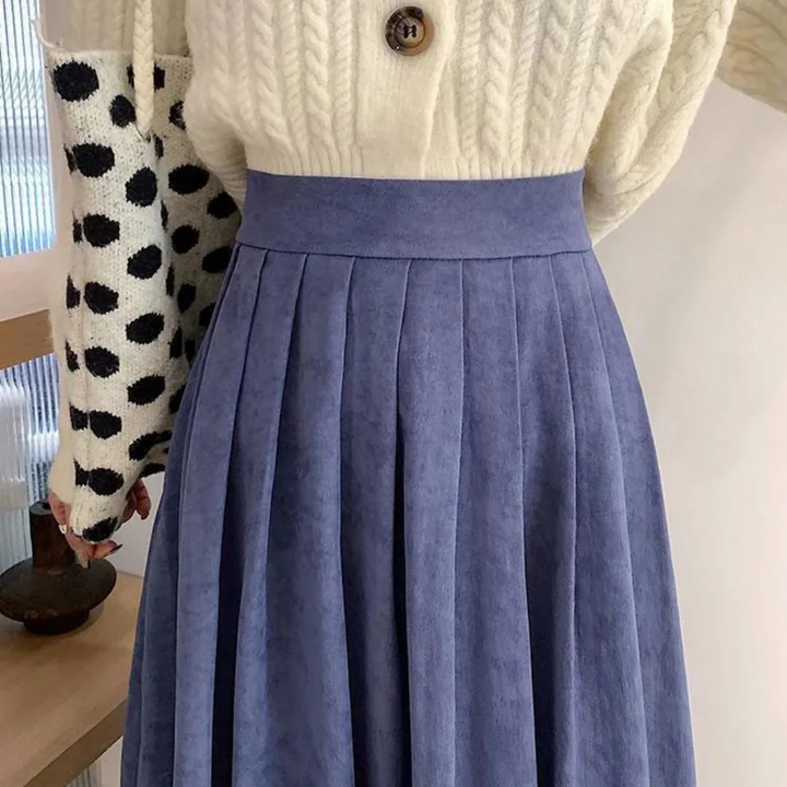 Franziska Faltenrock Oktoberfest | Vielseitiger Damen Rock mit Plissee-Details