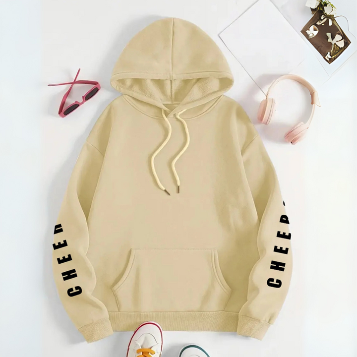 Gisela Oktoberfest Kapuzenpullover | Oversized Bierfest Pulli mit Rücken-Print für Damen