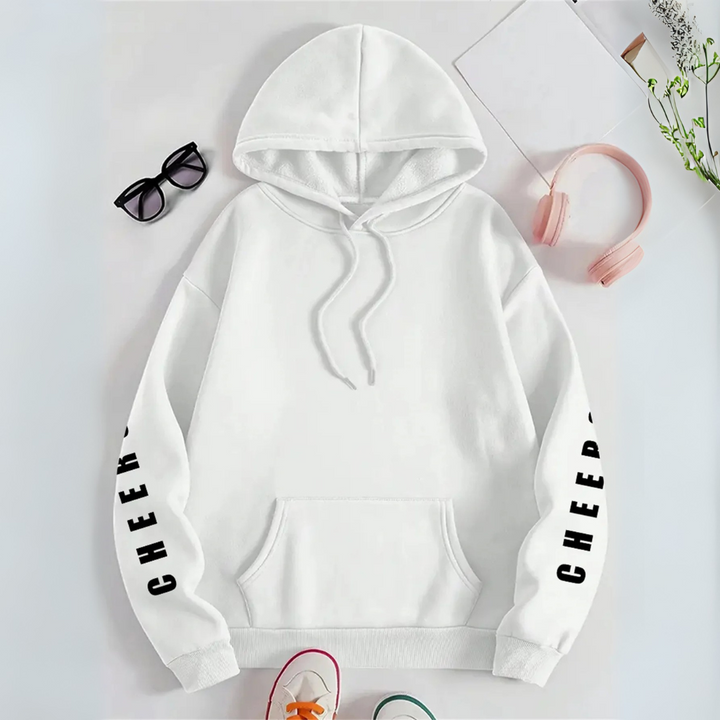 Gisela Oktoberfest Kapuzenpullover | Oversized Bierfest Pulli mit Rücken-Print für Damen