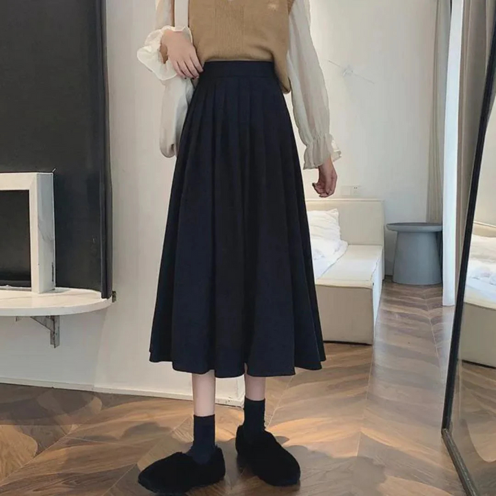 Franziska Faltenrock Oktoberfest | Vielseitiger Damen Rock mit Plissee-Details