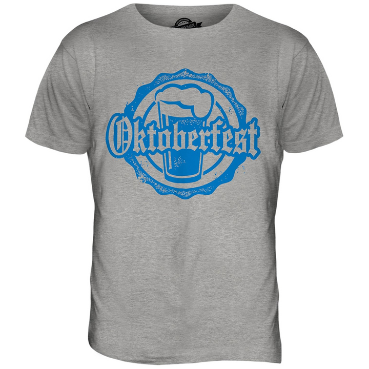 Andreas Oktoberfest T-Shirt | Klassisches Bierfest Emblem T-Shirt aus Baumwolle für Herren