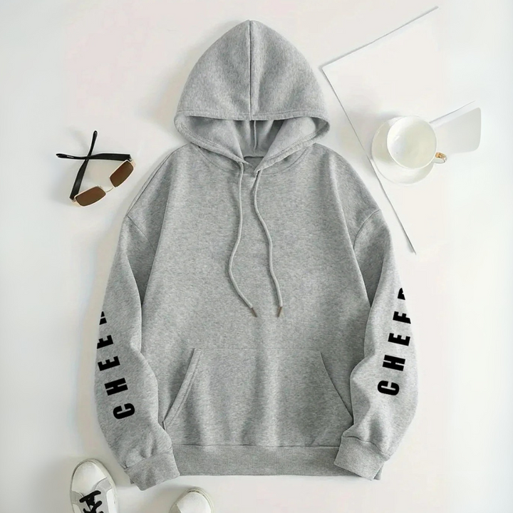 Gisela Oktoberfest Kapuzenpullover | Oversized Bierfest Pulli mit Rücken-Print für Damen