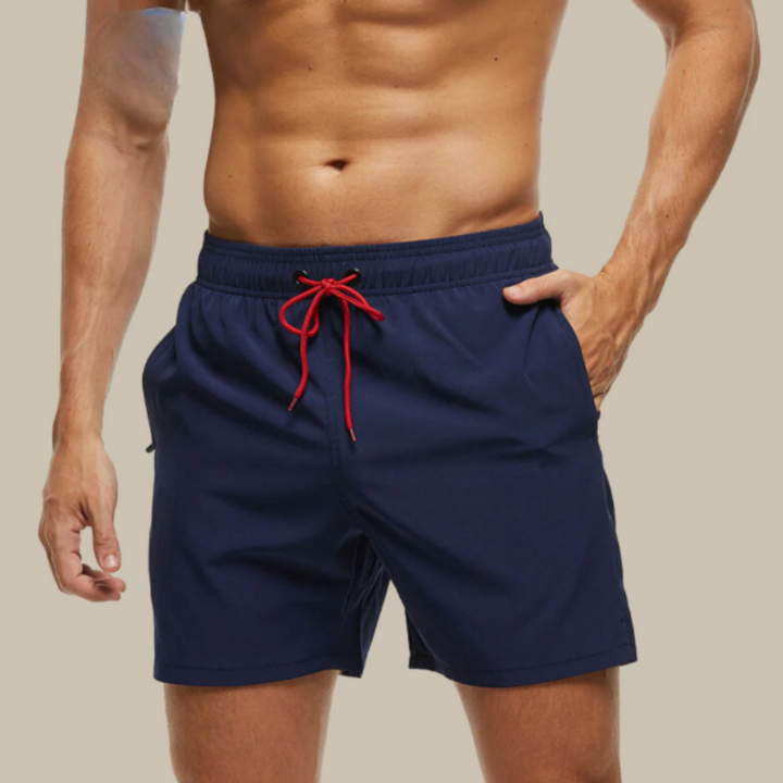 Sommer Badehose für Herren - Leichte, schnelltrocknende Badeshorts mit Stretch