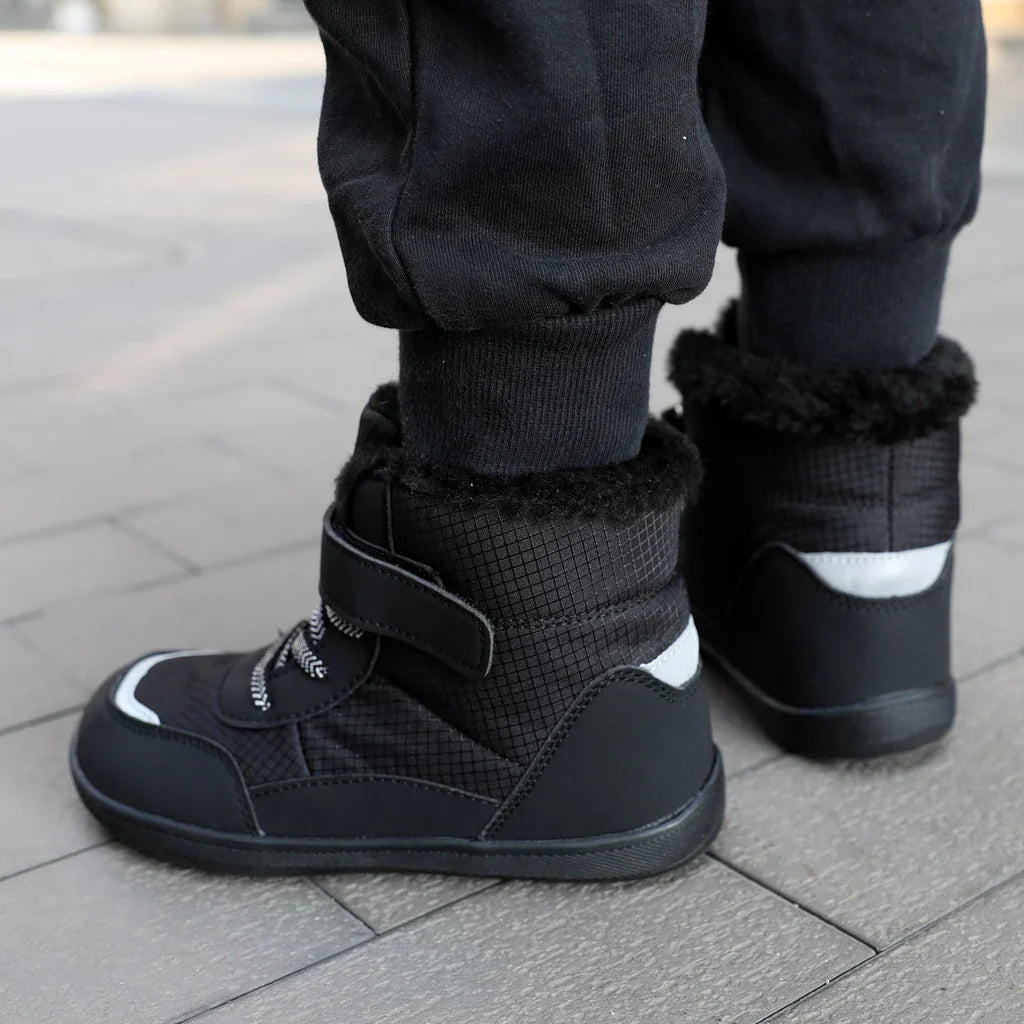 TimberSteps Kinder | Barfußschuhe für Kinder gefüttert & wasserabweisend (3–15 Jahre)