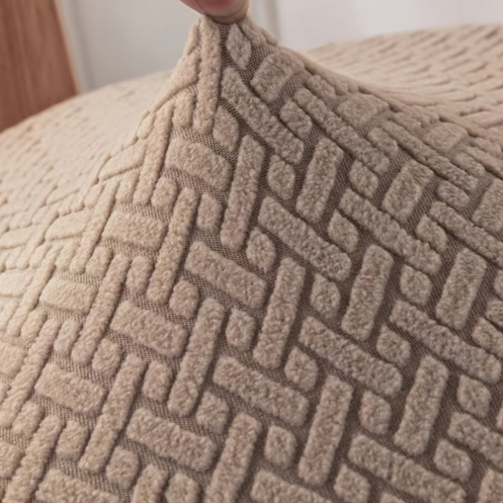 Fitted Relaxsessel Husse | Elastischer Sesselbezug mit Seitentasche