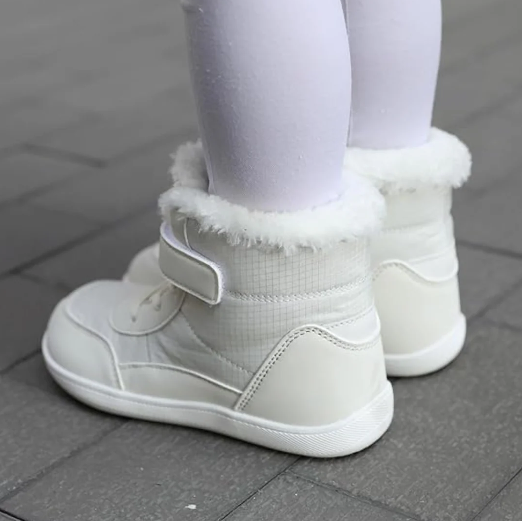 Kinder Winter-Barfußschuhe | Warm & rutschfest für kalte Tage (3–15 Jahre)