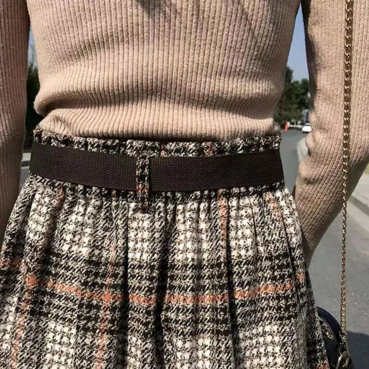 Gabriele Karorock Oktoberfest | Eleganter Damen Rock mit Glencheck-Muster