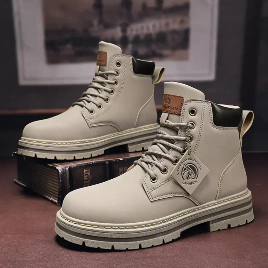 Ultraleichte Delta Stiefeletten für Kalte Tage - Klassische Wasserdichte Schnürstiefel für Herren
