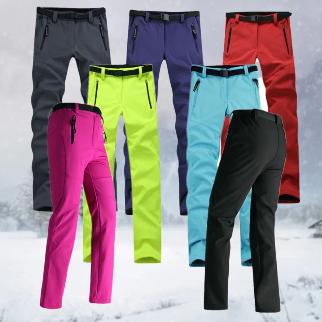 Wanderhose für Kalte Tage - Widerstandsfähige & Wasserdichte Skihose für Damen