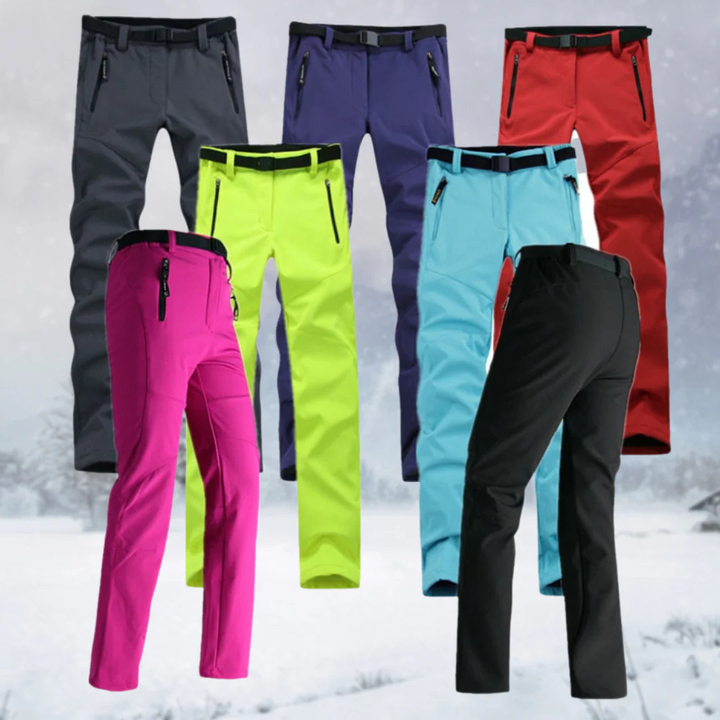 Wanderhose für Kalte Tage - Widerstandsfähige & Wasserdichte Skihose für Damen