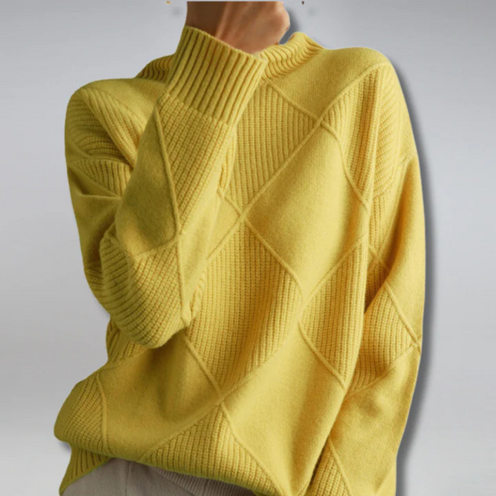 Rollkragenpullover für den Kalte Tage - Kuscheliger Kaschmir Pullover für Damen