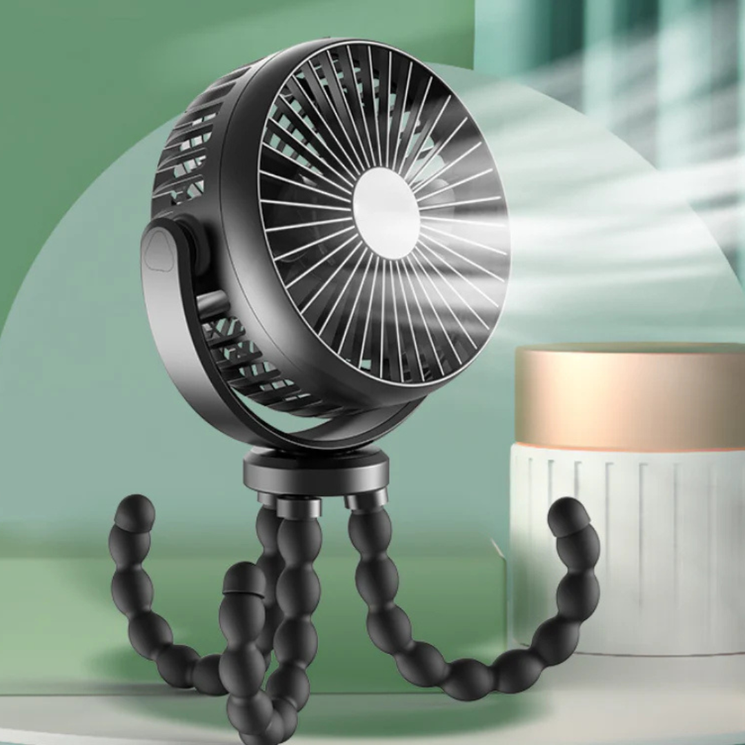 Kinderwagen Ventilator | Kühlung unterwegs an warmen Sommertagen