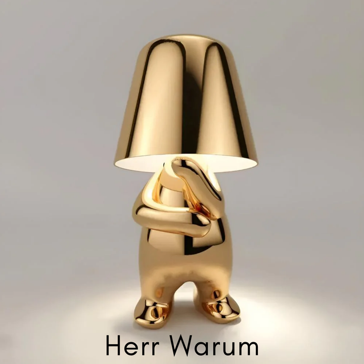 Thinker Designer-Lampe | Kabellose LED-Tischleuchte mit Touch-Dimmer
