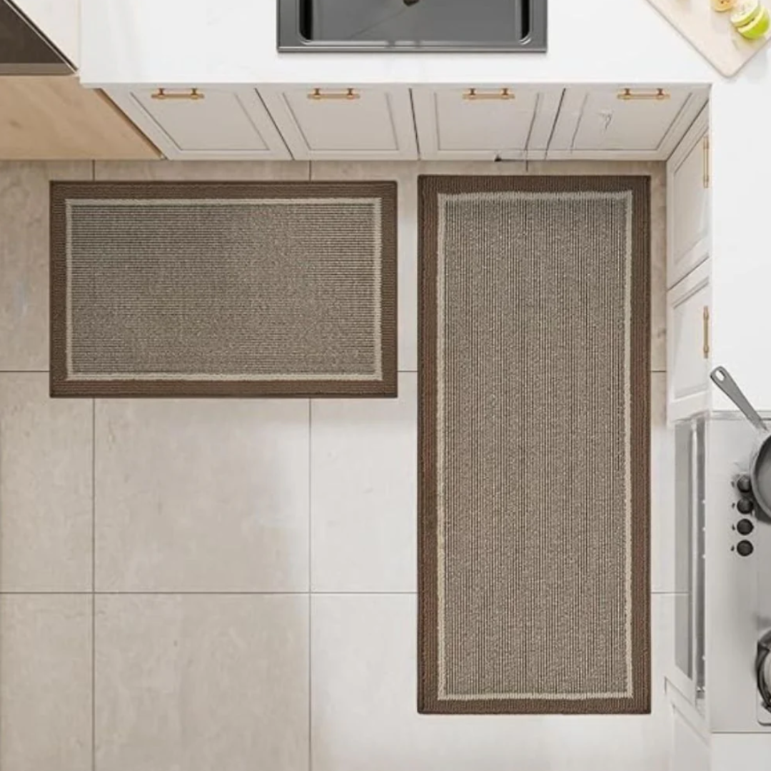 Elegance Küchenmatte | Anti-Ermüdungsmatte mit rutschfester Rückseite für Komfort