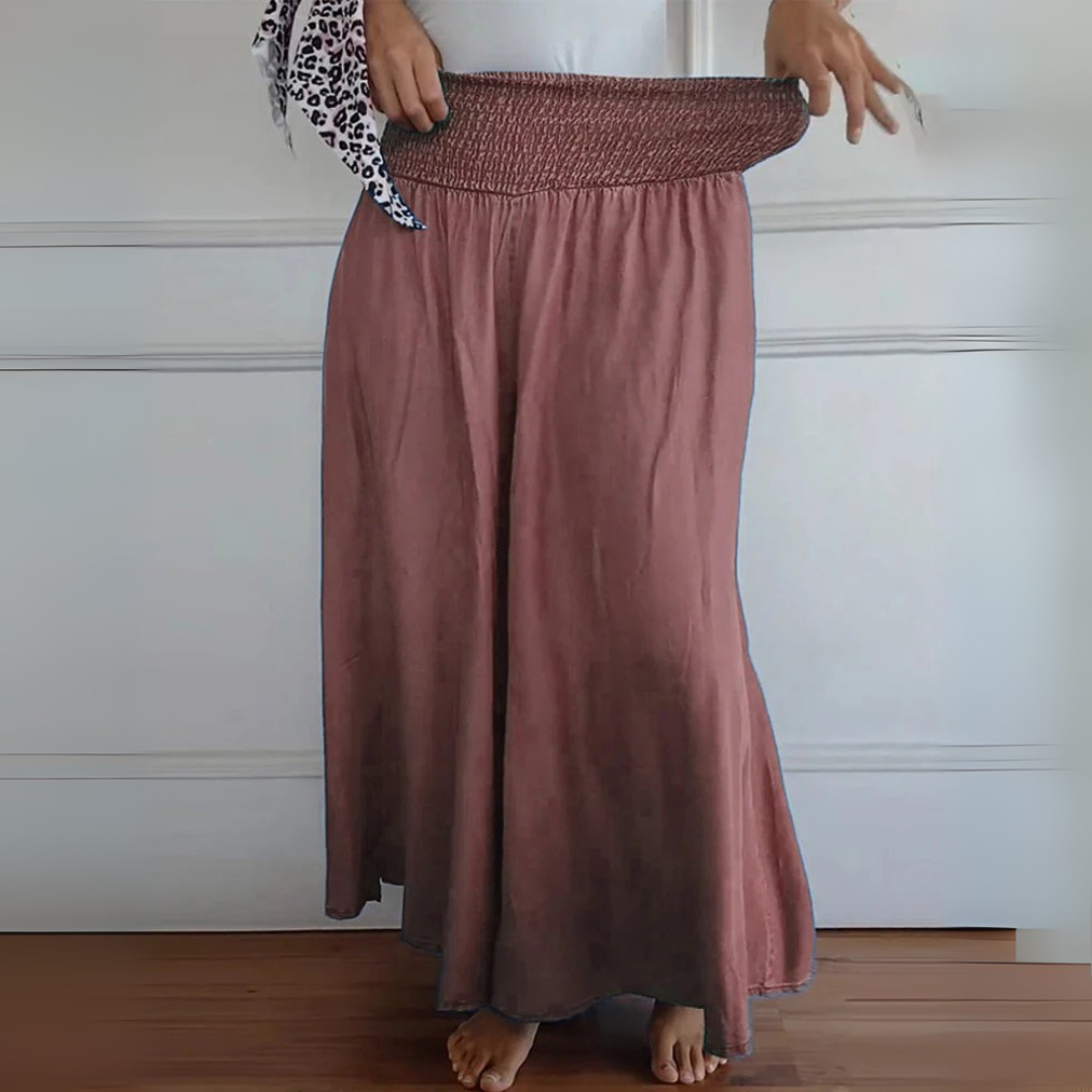 Gisela Palazzo-Hose | Bequeme Weite-Hosen mit High-Waist für Frauen