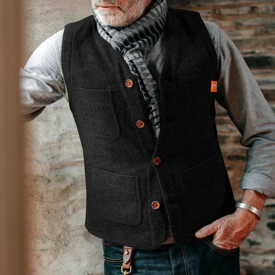 Matthias Strickweste Oktoberfest | Elegante Herren Weste im Casual-Style