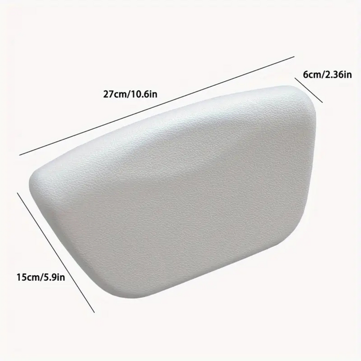 RelaxoPro Badewannenkissen | Luxuriöses Nackenkissen aus Organosilikon für Wellness-Bäder
