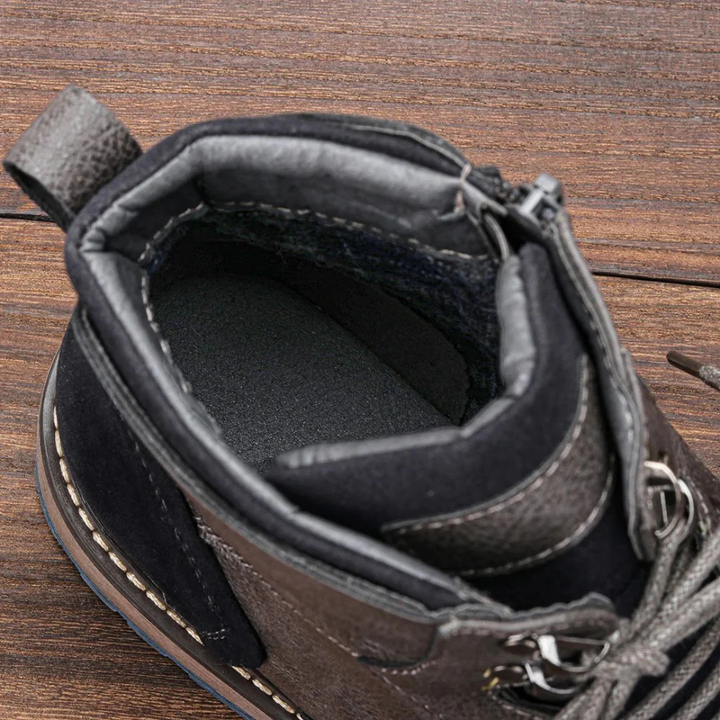 Andreas Lederstiefel Oktoberfest | Robuste Herren Stiefel im Vintage-Style
