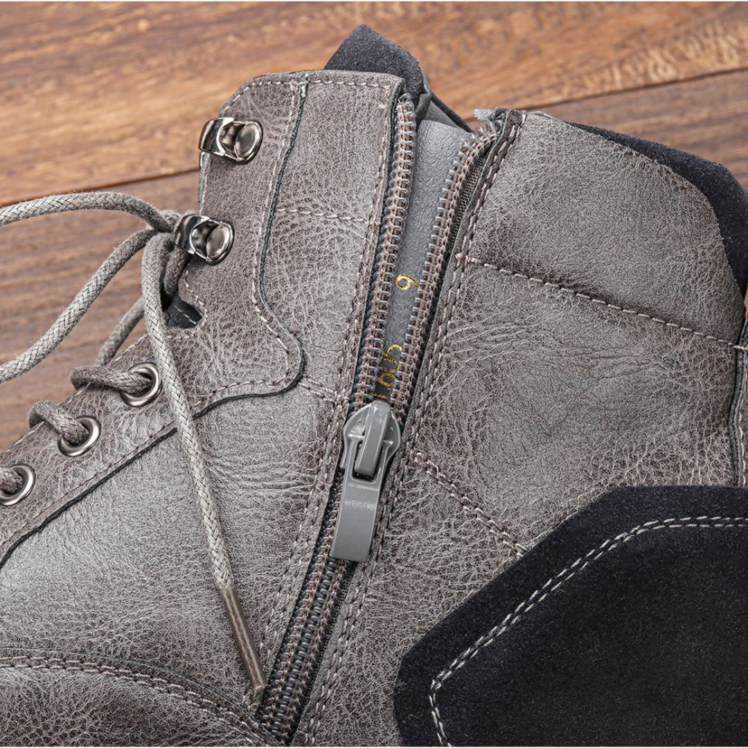 Andreas Lederstiefel Oktoberfest | Robuste Herren Stiefel im Vintage-Style