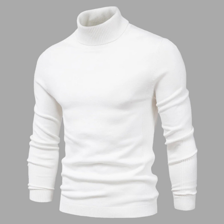 Rollkragenpullover für den Herbst - Hochwertiger waschbarer Pullover für Herren