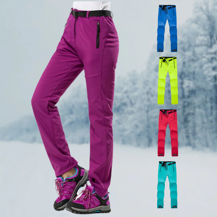 Wanderhose für Kalte Tage - Widerstandsfähige & Wasserdichte Skihose für Damen