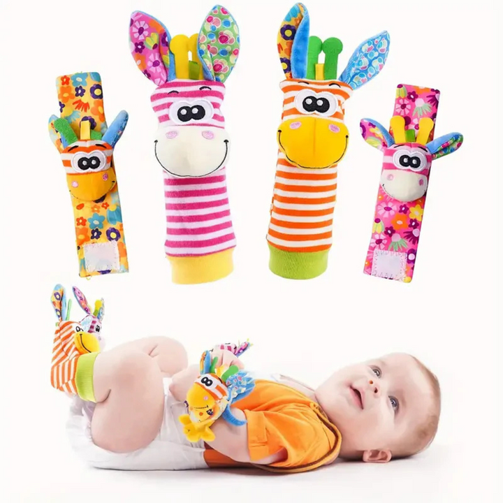 Rasselsocken-Set für Babys