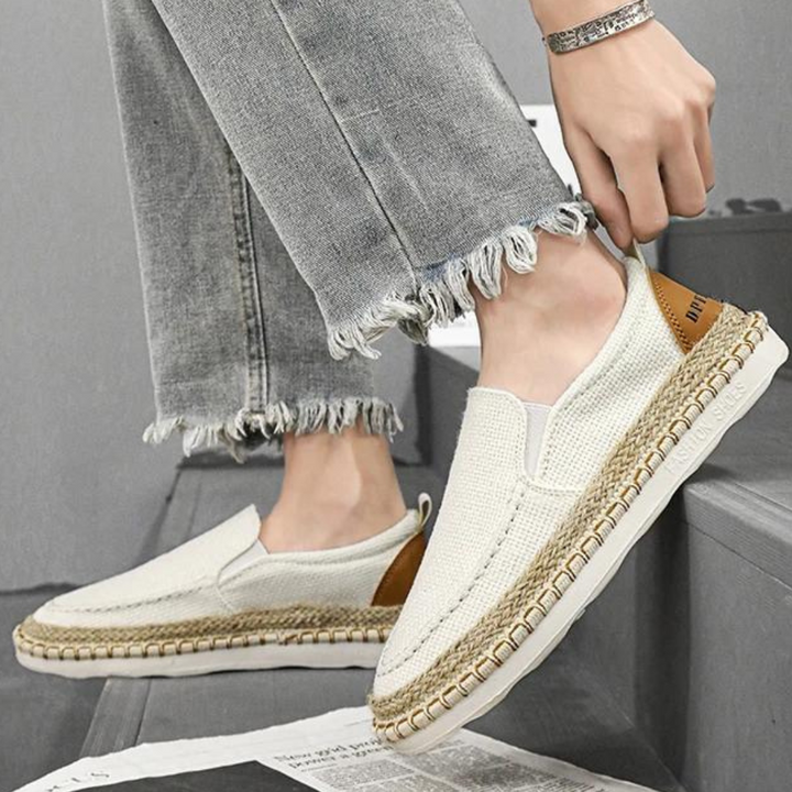 Nico Loafers | Atmungsaktive Slip-On-Loafer aus Canvas mit leichtem Design